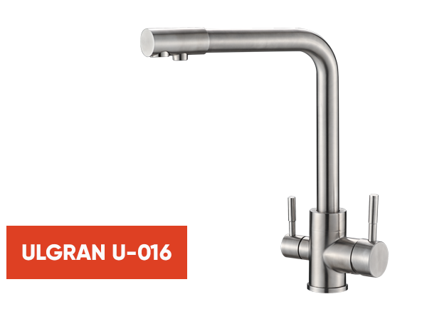 Смеситель ULGRAN U-016 из нержавеющей стали